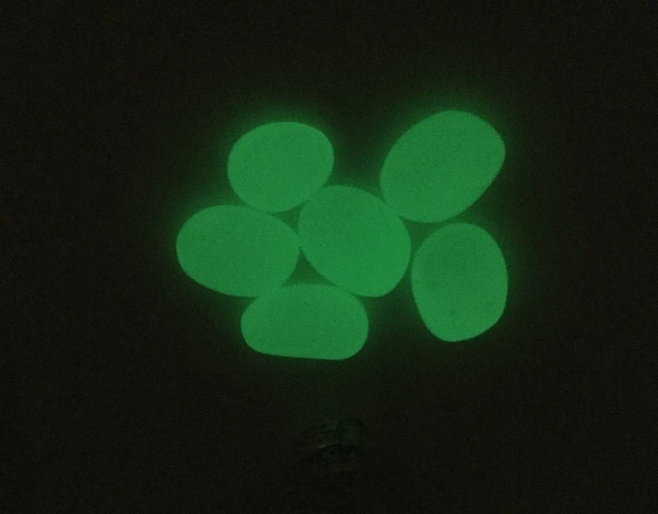 My Fun Fish Cleaning Tank Replacement Glow N The Dark Rocks Stones 2 LED Lights - Image 2 of 3