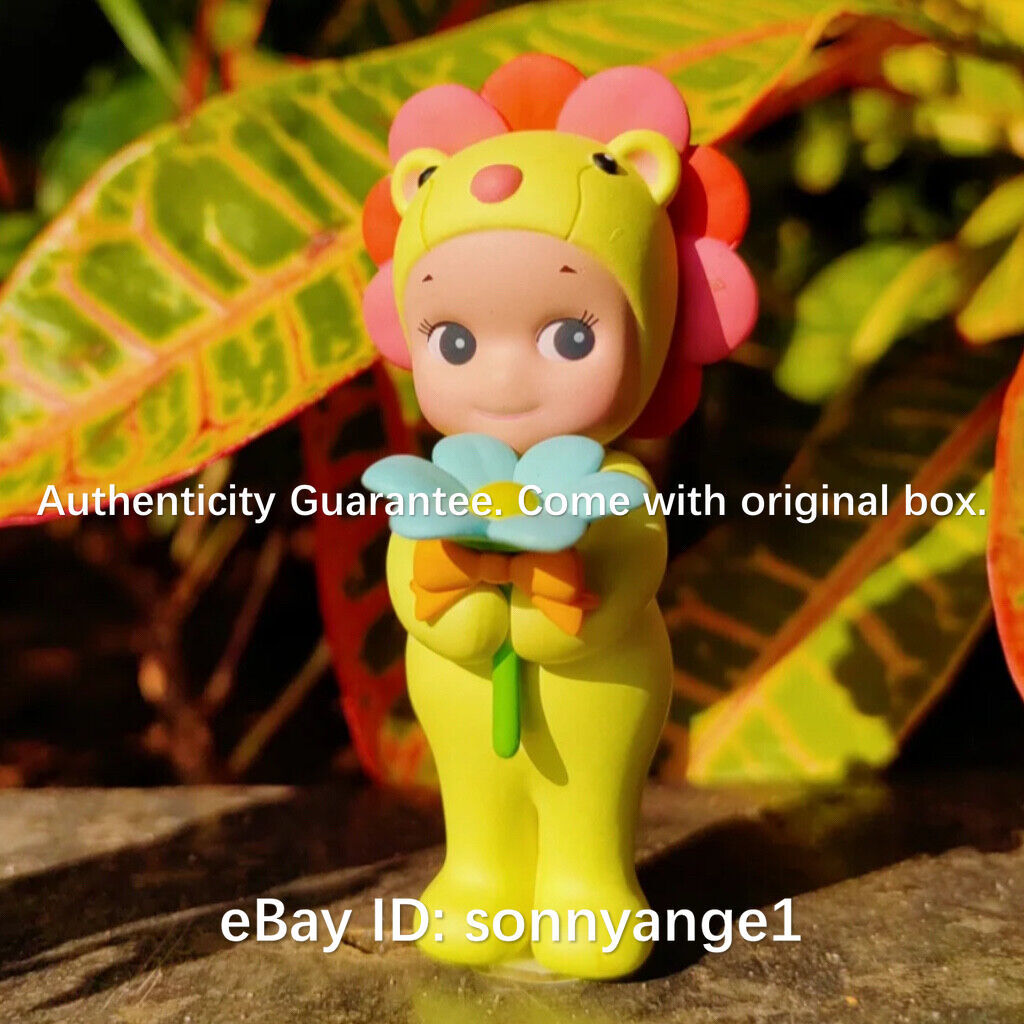 Sonny Angel Flower Gift Marguerite Lion Lime Green Mini Figure | eBay