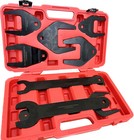 10pc Domestic Fan Clutch Remover Installer Wrench & Fan Pulley Holding Tool Set
