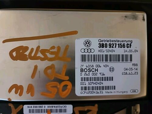 😃👀 2005 05 VW PASSAT TDI DIESEL 2.0 Transmission Module COMPUTER TCU TCM👀🎈 - Picture 2 of 3