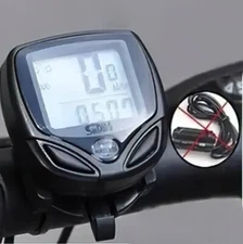 Wireless Bike Speedometer LCD Bicycle Computer Odometer Cadence Waterproof