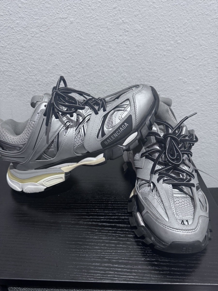 激安BALENCIAGA Track スニーカー グレー 41 Silver Metallic Balenciaga Track Runners size 41 | eBay