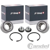 2X Jp Group Radlager Satz Mit ABS-RING Vorne Passend FüR Ford C-MAX Focus Grand