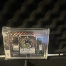 2021 Panini One Josh Jacobs Formula One Autographs #01/25 Raiders