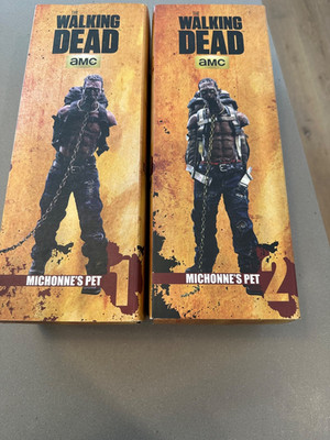 THREEZERO AMC'S WALKING DEAD MICHONNE'S PET'S 1 &2 - 1/6 SCALE FIGURES ZOMBIES