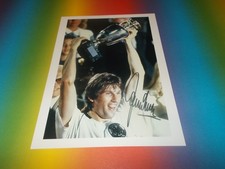 Manfred Kaltz DFB European Champion 1980 signed autograph on 20x28 photo