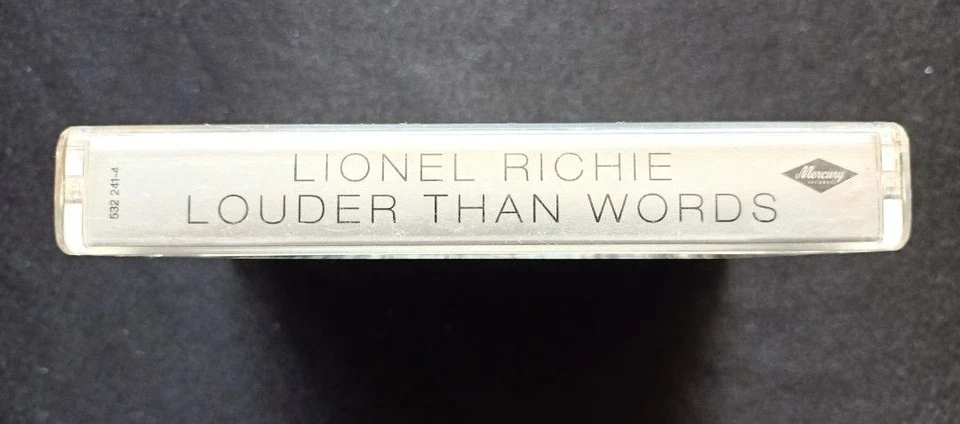 Lionel Richie : Louder Than Words ( Cassette Tape ) - Image 3 of 4