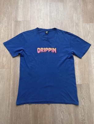 FSBN  Drippin  Relaxed Fit T-Shirt in Marineblau Gr. M