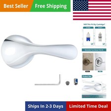 Shower Faucet Handle Replacement for 13/14 Series Tub Faucet RP48717, Chrome