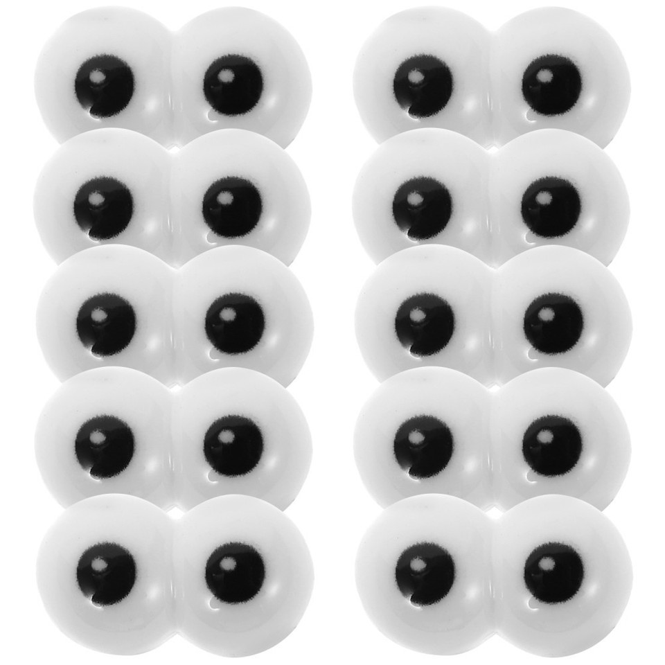 20Pcs Resin Safety Eyes Decorative Doll Making Accessories Multi Color ...