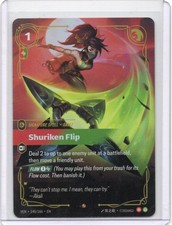 Riftbound League of Legends - VEN Shuriken Flip - 140/166 Epic NM — live eBay listing