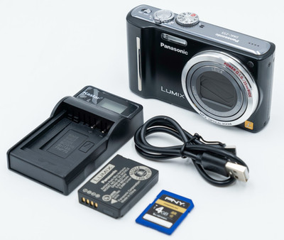Panasonic Lumix DMC-ZS5 Digital Camera 12.1MP 12X Zoom, Black