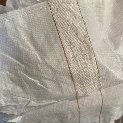 Borsa FIBC Bulk Super Ton resistente 2200 libbre 35x35x43 borsone superiore e fondo piatto - Foto 6 di 6