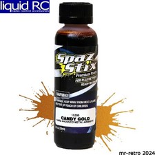 Spaz Stix 15200 Candy Gold Airbrush Ready Paint 2oz Bottle