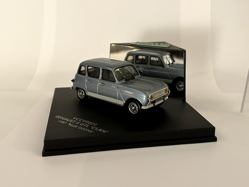 RENAULT 4 GTL CLAN de 1986 Rouge R4 4L Voiture de Collection 1/43 Série Limitée | UK