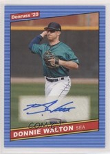 2020 Panini Donruss Retro 1986 Signatures Donnie Walton #86S-DW Auto 04j6