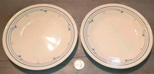 Set Of 2 Vtg.Corelle Corning Country Violets Pattern 6¾” Bread & Butter Plates
