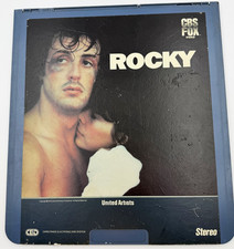 Rocky 1976 RCA CED VideoDisc   Sylvester Stallone   CBS/Fox Video   United Art