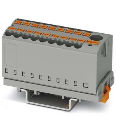 Phoenix Contact PTFIX6/18X2,5-NS35GY Verteilerblock grau