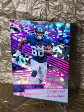 2025 Panini Revolution Victor Cruz Cracked ice 24/35 Giants #23