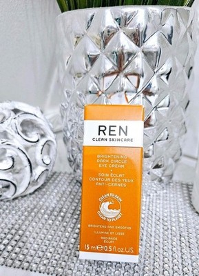REN brightening dark circle Eye Cream 15ml NEU
