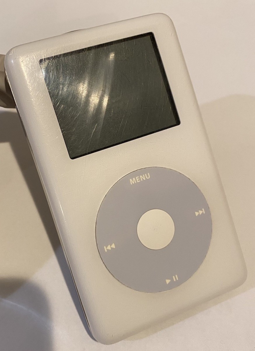 Apple iPod photo classic 4th Generation White (30 GB) for sale