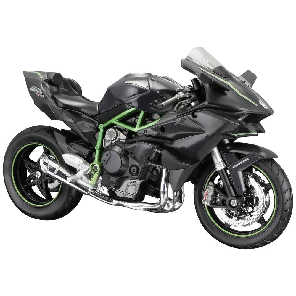 Modèle réduit de moto Maisto Kawasaki Ninja H2R 1:12 réplique exacte en zamak injecté