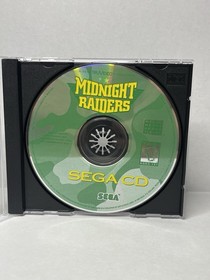 Midnight Raiders (Sega CD, 1994) Video Game Disc Only - UNTESTED Retro Vintage