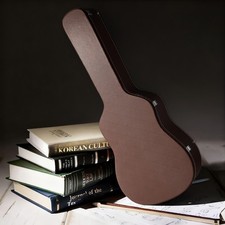 Hard Case Fits 41-Inch Acoustic Guitars Portable Hardshell Case for Storage