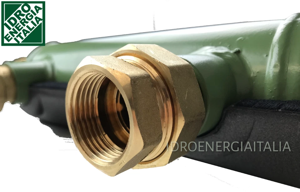 Separatore idraulico 1'' coibentato completo di bocchettoni come in foto - Immagine 2 di 4