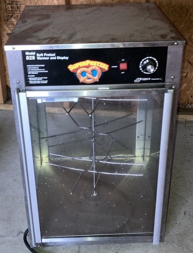 Super Pretzel Model 825 Pretzel Warmer And Display OOJJ825 TESTED