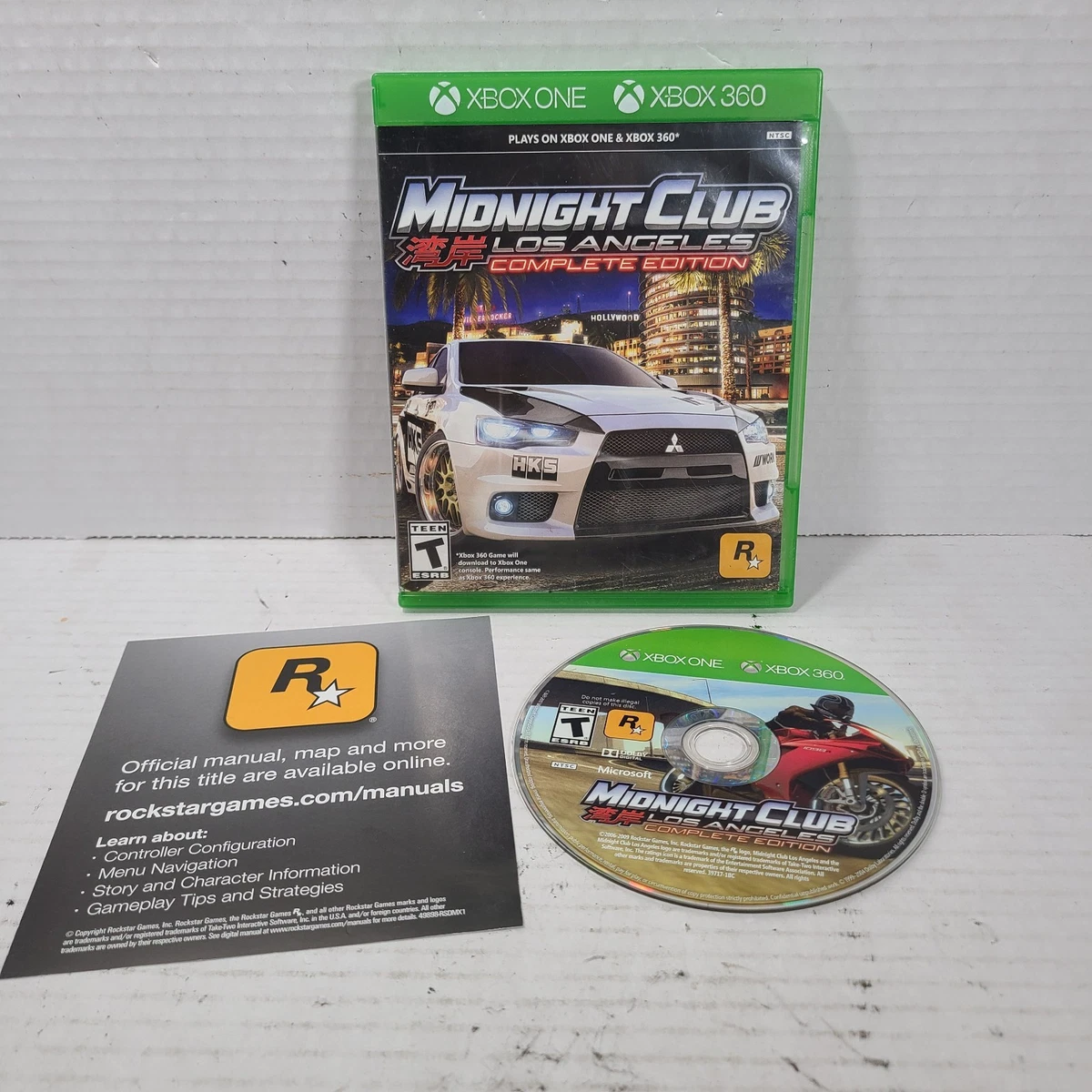 Midnight Club LA Los Angeles Complete Edition Xbox 360