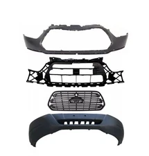 Front Bumper Body Kit + Grille Fit for 2015-2019 Ford Transit 150 250 350 HD
