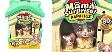 Little Live Pets Mama Surprise Families Husky Dog Family NEW White/Teal House