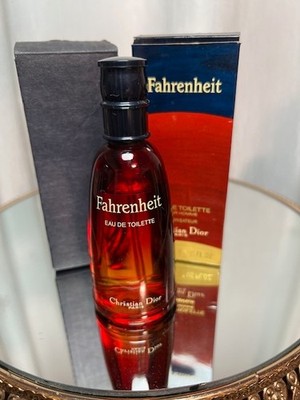 Dior Fahrenheit edt 50 ml. Rare vintage 1988 edition.