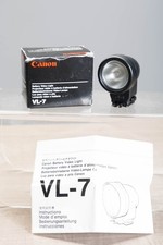 Canon Genuine VL-7 Video Light for Canon Camcorders/Video Camera IOB 