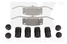 Kit accessori pastiglie freno a disco assale anteriore per JAGUAR XF I XJ XK II Coupè