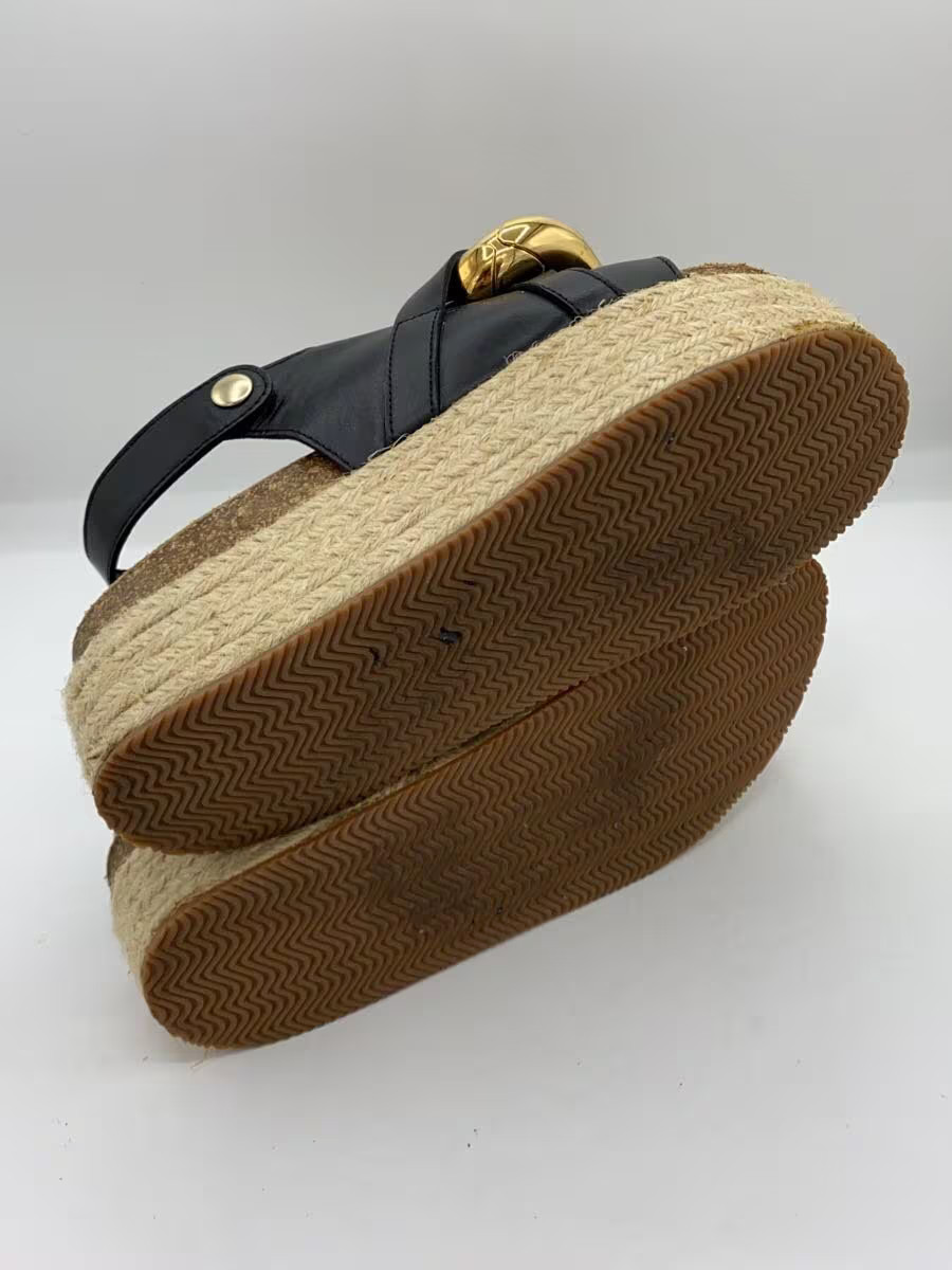 Jw Anderson(J.W.Anderson) Sandals 38 Blk Anw38006A Iiz16