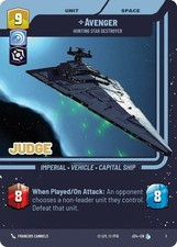 Avenger Hunting Star Destroyer 1 carta
