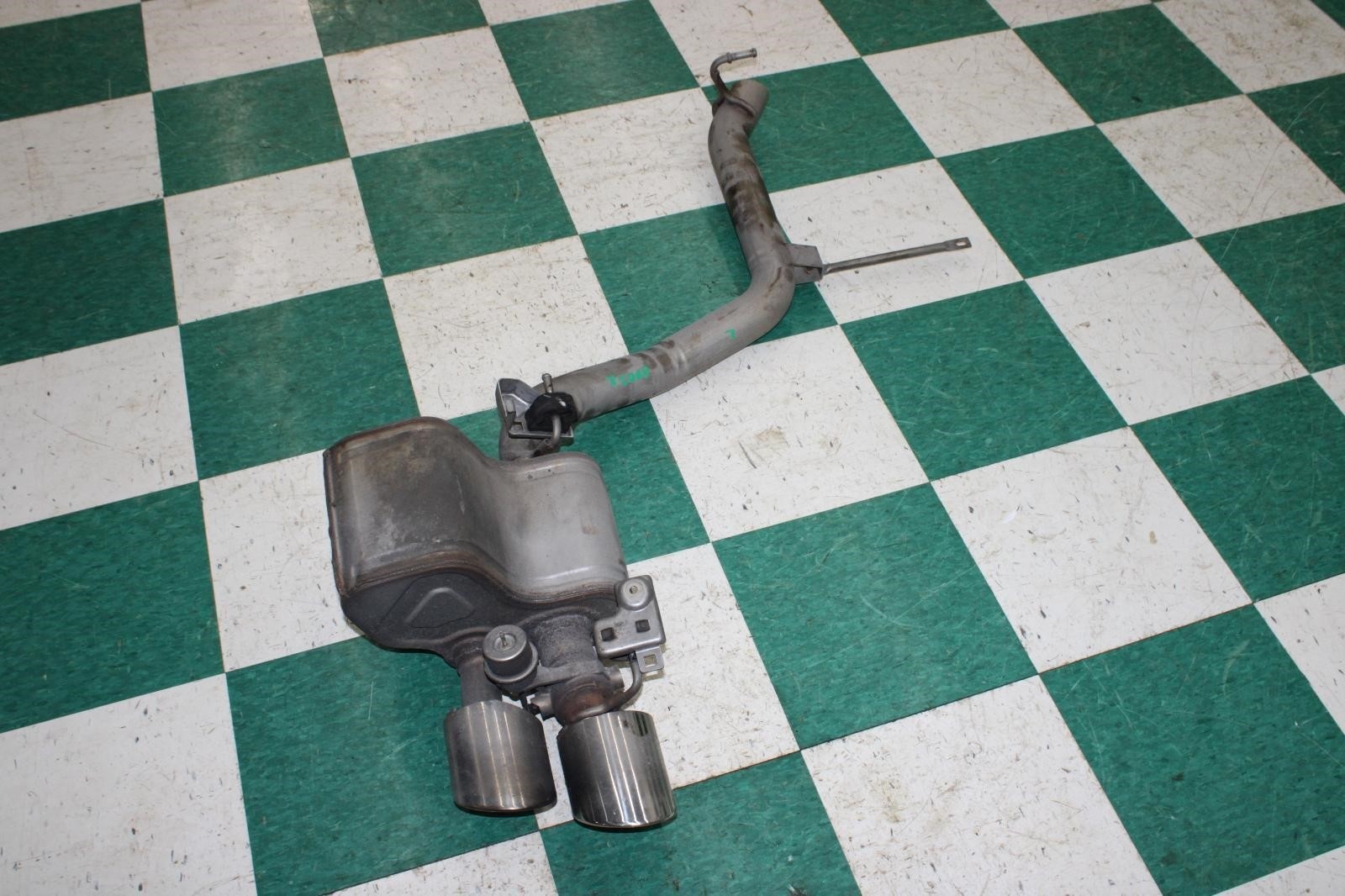 14-21 Ghibli 3.0L Motor Driver Left LH Exhaust Muffler Dual Tips Factory OEM WTY