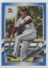 2021 Chrome NPB Nippon Professional Baseball Blue Refractor Koichi Takada 0b7v