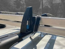 Roof Rack and Load Stops Ladder Tilt For Volkswagen Touareg 2003 - 2009 Black