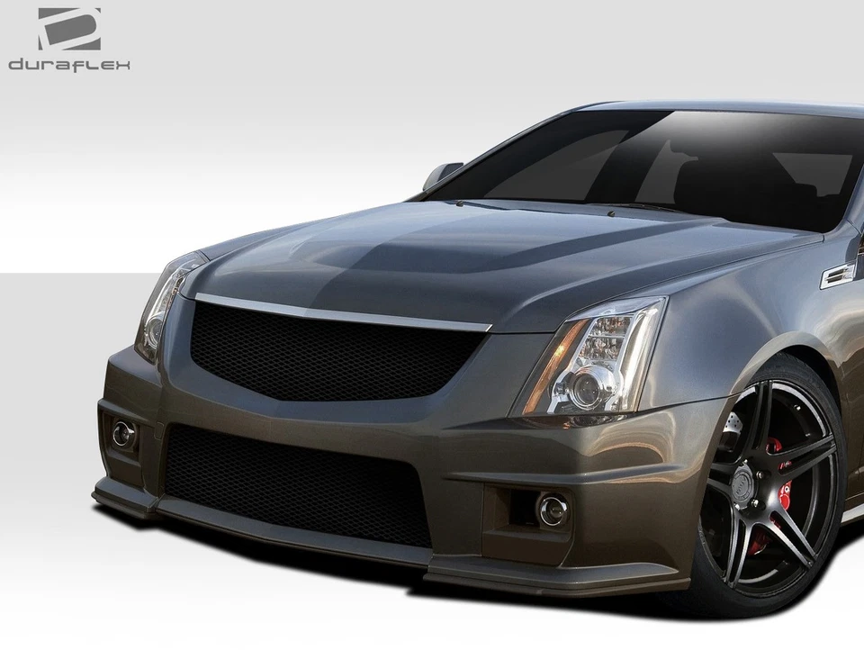 For 2008-2013 CTS Duraflex CTS-V Look Front Bumper Cover - 1 Piece Foto 2 de 4