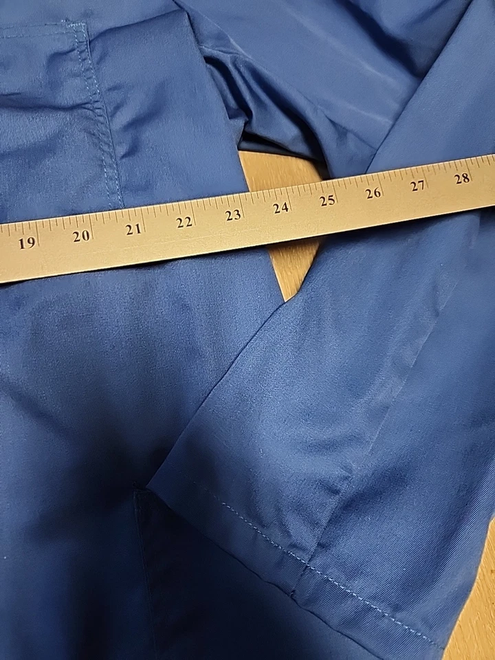 Abrigo de laboratorio Kvaener Logo vintage cuerno azul frente a presión para hombre 58 (2XL) Foto 3 de 4