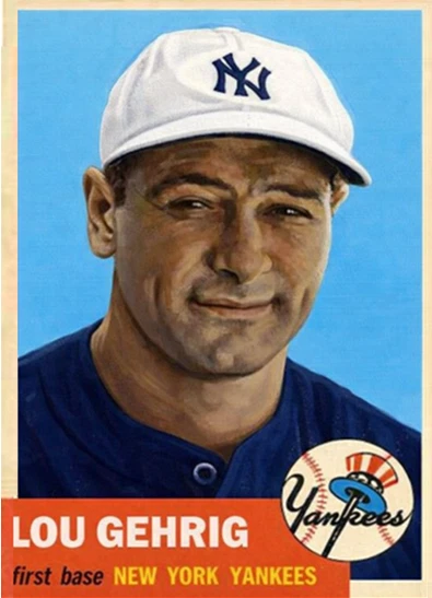 Lou Gehrig 2019 Season Baseball Sports Trading Cards & Accessories
