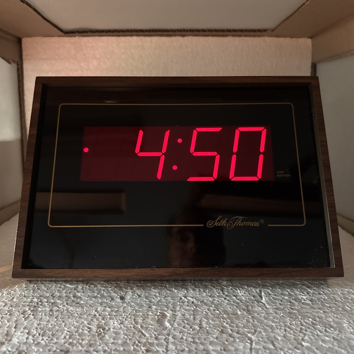 Seth Thomas Digital Clock Model 2616 | eBay