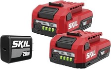 Skil Pwr Core 12 2 X 2 Ah 12V Usb-C Battery And Charger Starter Kit