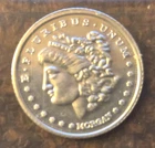 Four - 4 - 1 Gram .999 Fine Silver Round Morgan Dollar Design..