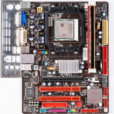 Biostar A780L AM2+ MicroATX Motherboard DDR2 AMD 780G Chipset