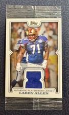 2008 Topps - Retail Relics Larry Allen #R-LA (MEM) In Factory Wrap Sealed